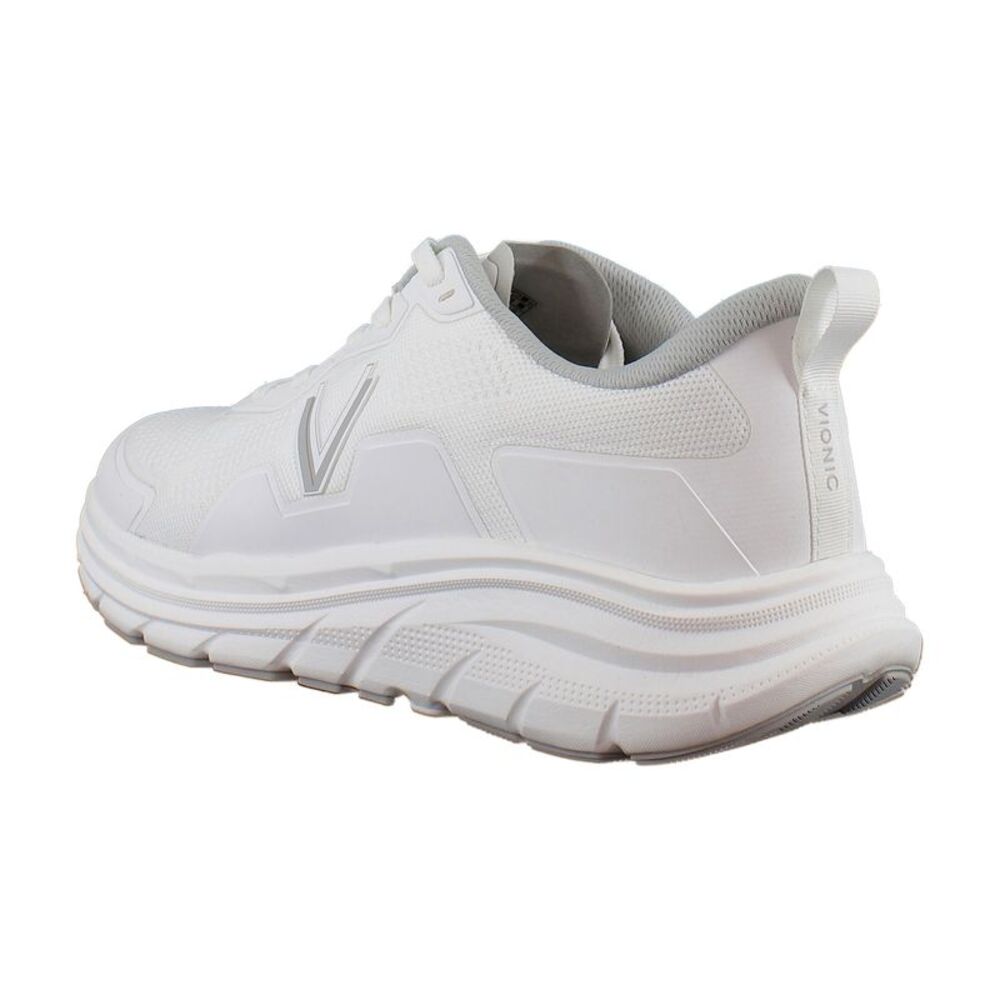 Vionic Walk Max White Fabric - Picture 5 of 8